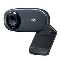 Logitech-오리지널 C310 컴퓨터 화상 회의 카메라 HD 웹캠 데스크탑 노트북 USB 전화 온라인 교육, 한개옵션1, 01 Black