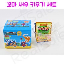 리얼세일(Realsale) 꼬마 새우키우기/꼬마 새우 키우기/새우키우기/씨몽키, 4개
