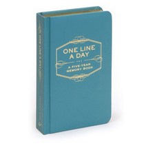 One Line a Day (하루에 한 줄 5년의 일기):A Five-Year Memory Book, 혼합 색상, 1개