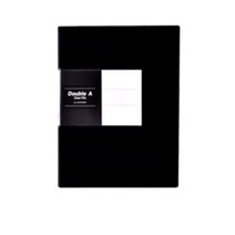 파일철 클리어파일 20매 서류보관철 a4용지케이스 화일철 케이스 제작, 블랙