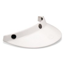 BELL 커스텀 500 510 바이저 스트리트 오토바이 헬멧 액세서리 - 화이트/원 사이즈, One Size, White