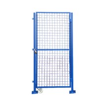 메쉬 펜스 출입문 대문 휀스 대문 철망 울타리 공장, 2.0x1.0m(싱글 도어) 황록 비고