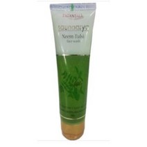 PATANJALI SAUNDARYA NEEM-TULSI FACE WASH 100 GM