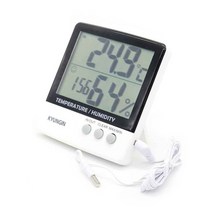 경인 디지털 온습도계 TH-01D 실내 실외 측정, 없음