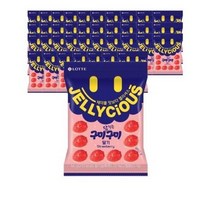 롯데제과 구미당기는 구미 딸기맛 젤리, 66g, 192개입