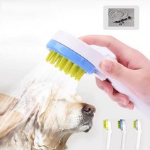 키밍 강아지 고양이 샤워기 반려동물 마사지 애견목욕, 엘림헬스케어81 그린+2M호스, 엘림헬스케어81 본상품선택