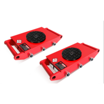 도비바퀴 8톤 도비장비 산업용 운반 캐스터 건설 공장, 업그레이드형 PU휠 6톤