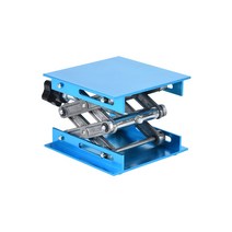 전동리프트 소형 이동식 테이블 유압실린더 운반 대차, 산화알루미늄 3030cm