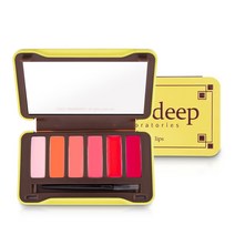 컬러딥 6컬러 립스틱 팔레트(#리드 마이 립스)