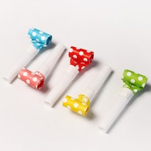 생일 파티 코끼리 피리 삑삑이 나팔 10개 세트, 블루