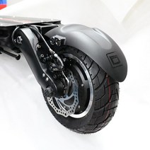 듀얼트론 이글 스파이더 DT2 용 펜더 머드 가드 리미티드 전기 스쿠터 부품 리어 휠 커버 3.0 와이드 타이어, 01 Black
