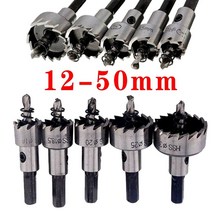샌드위치 판넬 천공 드릴 비트 구멍 톱 스테인레스 스틸 금속 합금, 12mm