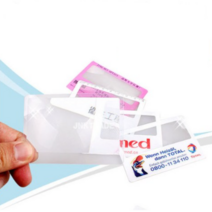 휴대용 카드형 돋보기 + 포켓, 40세트