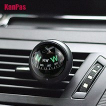 KANPAS 자동차 대시보드 나침반 led, 송풍구용