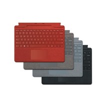 [마이크로소프트] 서피스 프로 시그니처 타입커버 (블랙/파피레드/아이스블루/플래티넘) (서피스 프로8 프로X 호환), 아이스블루