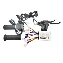전기 미니 접이식 자전거 전기 자전거/스쿠터 DC 모터에 대 한 24V 36V 48V 250W 브러시 컨트롤러 스로틀, 04 36V 350W, 한개옵션1