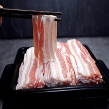 [명품 흑돈] 흑돼지 생고기 대패삼겹살 1kg, 1개, 구이용