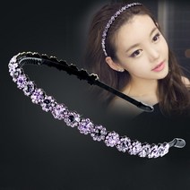 스톤 발브라켓 여성 인싸템 호리호리함 악세사리 심플 있음 이 미끄럼방지 굴 누르기 머리띠 완성함 고정버클 2439734809