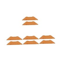 ABOOFAN AOOFAN 8pcs 낚시바람 서브라인 자염수 낚시용품 낚시줄 스풀 액세서리 보관 봉투 낚싯대 전선 클램프