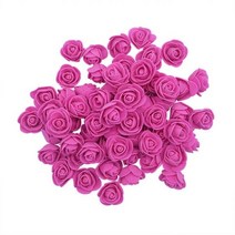 발렌타인데이 선물 장미 머리 거품 웨딩 파티 장식, 100Pcs, Rose Red