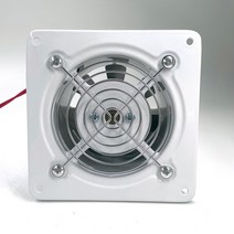 화장실 환풍기 창틀형 음식냄새제거 미니 금속 덕트 배기 팬 욕실 화장실 벽 4 인치, 01 without power cable_01 220V, 1.without power cable - 220V