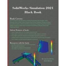 SolidWorks Simulation 2021 Black Book Paperback, Cadcamcae Works, English, 9781774590133