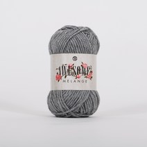 [앵콜스] 어썸멜란지 80g 매력적인 멜란지컬러의 4mm실 목도리 모자 추천실, 15 연그레이(낱개)