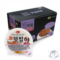 좋은마켓 햇밥 연어120G 6개 고급개사료 견사료