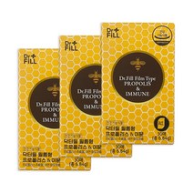 닥터필 수용성 필름형 프로폴리스, 90개, 5.58g