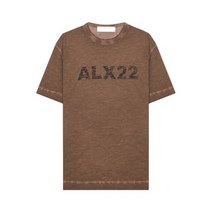 1017 ALYX 9SM 알릭스 Logo 티셔츠 (AXMTS0308FA01 BRW) (로고 프린팅 티셔츠)
