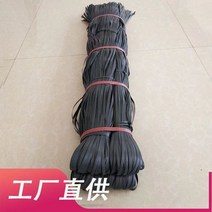 새끼줄 지푸라기 잠복소 케이블 타이 로프 플라스틱 포장 대나무 프레임 번들 대형 중형 소형 풀 가지 농업 건물 창고 벨트, 08.2미터 검정색 폭 6mm 캐티 4