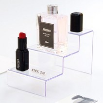 3단 계단식 절곡형 아크릴 진열대 2p, 2개입, 투명