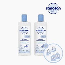 사노산 베이비 클렌징워터 500ml x 2개입 신생아 아기 티어프리