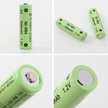 충전지 AA 충전지 니켈 수소 전지 800MAH 2P
