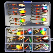 [●트랜D몰æ;_스피너 스피너세트 루어낚시세트︻√#루어낚시세트#꺽지낚시 EA5-5978