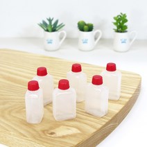 파미레 미니 소스통 간장통 소분 용기 물약통 세트, 6개, 13ml