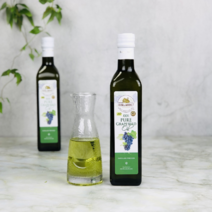 압착 포도씨유 비정제 포도씨오일 팜투마켓 500ml, 3병