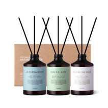 실속형 디퓨저 200ml 3개입 세트 / 스틱 15개 증정 -, 05)런더리다우니 3