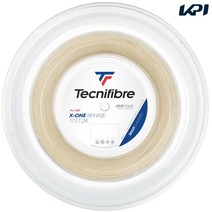 테크니 화이버 Tecnifibre 테니스 가트·스트링 X-ONE BIPHASE (엑스 원 바이 페이즈) 1.24 mm 200 m롤, 자연(NA), 1.24mm