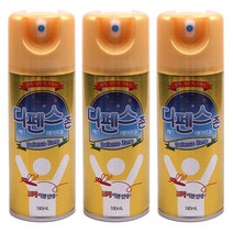 디펜스존 에스 에어로솔 180ml x3개 모기기피제 무향, 3개
