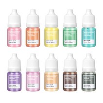 뷰티풀러 UV LED 착색제 파스텔(5ml)-10컬러 세트 레진공예 레진아트, 10컬러 세트