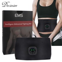 ems 슬랜더톤패드 슬랜더톤 ems 전기 복부 바디 슬리밍 벨트 허리 밴드 남여 스마트, USB 충전