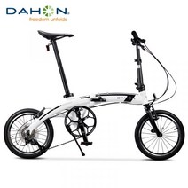 다혼 DAHON 16 치 미니 초경량 알루미늄 합금 9 단 학생 성인 접는 자전거 스피드D9 inch 스타일 style, 16인치, AIR 클라우드(화이트)