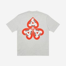 팔라스 하티 티셔츠 그레이 말 - 21SS Palace Hearty T-Shirt Grey Marl 남성 반팔티셔츠