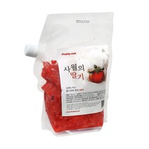 CAFE FRUIT 국산딸기80% 사월의 딸기청 1kg 프리미엄 딸기청