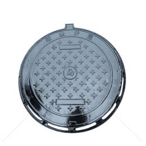 맨홀 배수로 뚜껑 덮개 정화조 개구부 월간 밀봉된 연성 철 판 탈취제 농촌 혁신 특별, 직경 700mm 내하중 트롤리 3톤주철, 없음