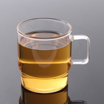 디작소 내열 유리컵 홈카페 손잡이 주스컵 물컵 물잔, 단품없음