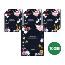 [아이앤립] 숯 모이스처 에센스 마스크팩 10매 / 50매 / 100매, 1개