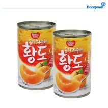 동원 지중해 황도 410g, 1개