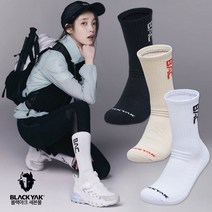 블랙야크 등산양말 알파인크루 삭스Z 2BYSCX3901 아이유양말 남녀공용 중목 사계절 기능성 삭스, 28, 아이보리